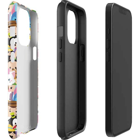 Disney Tsum Tsum Close up Characters iPhone 15 Pro Impact Case